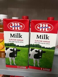 Sữa Tươi H-Vollmilch Nguyên Kem UHT 3,5% Béo 1L – Hộp