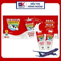 Sữa tươi HORIZON ORGANIC dạng nước thùng 18 hộp x 236ml