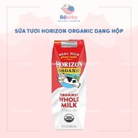 SỮA TƯƠI HORIZON ORGANIC DẠNG HỘP