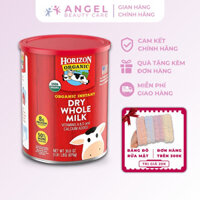 Sữa Tươi Horizon Organic Dry Whole Milk dạng bột hỗ trợ tăng chiều cao cho trẻ 870g