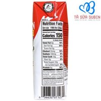 Sữa Tươi Horizon Organic Lowfat Milk Mỹ 236ml Vị Vani