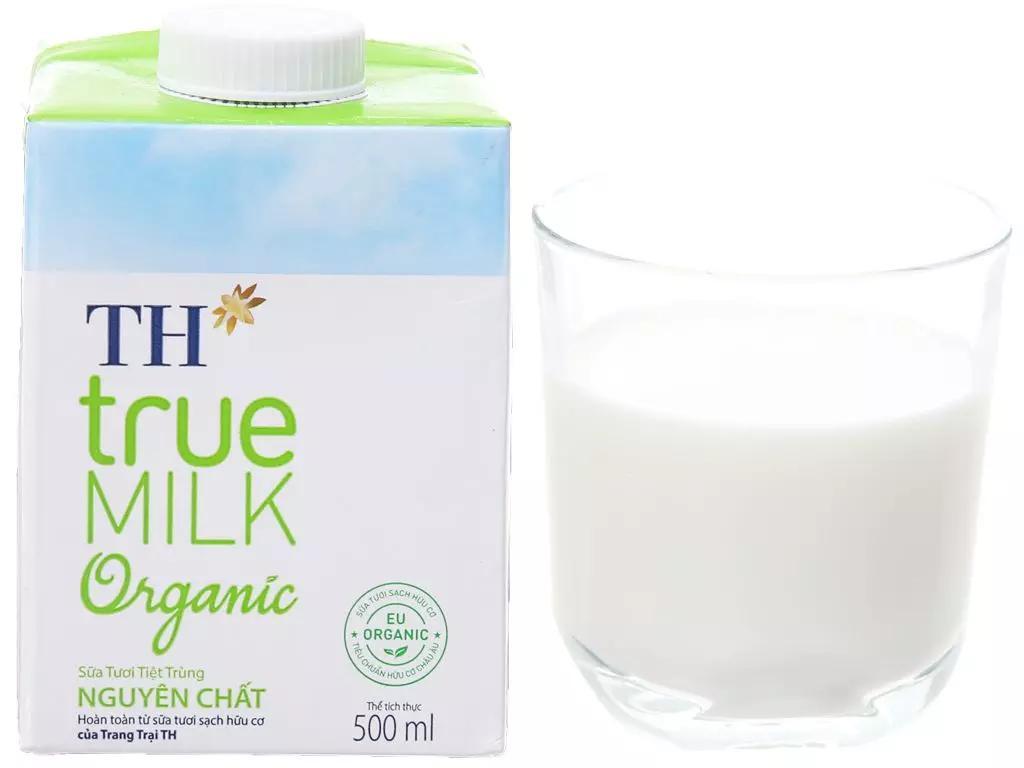 Sữa tươi hữu cơ TH true MILK Organic 500ml