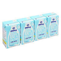 Sữa tươi ít đường bổ sung sữa non Metafresh 110ml, lốc 4 hộp - Ruby Kids