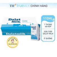 Sữa tươi ít đường đà lạt milk 110ml[Rẻ Vô Địch ]