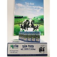 Sữa tươi ít đường Mộc Châu 180 ml