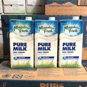Sữa tươi Meadow Fresh nguyên kem 1L - 12 hộp/ thùng
