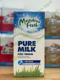 Sữa Tươi Meadow Fresh Pure Milk Full Cream 1L – Sữa Nguyên Kem New Zealand 100%