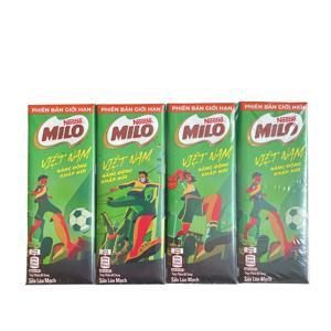 Sữa Tươi Milo 180ml (lốc/4 hộp)