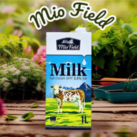 Sữa tươi Mio Field nguyên kem Ba Lan thùng 12 hộp 1 lít