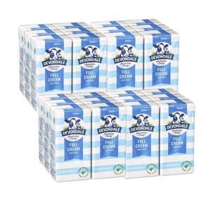 Sữa tươi ngoại Devondale Full Cream Milk - Lốc 4 x 200ML