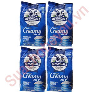 Sữa tươi ngoại Devondale Full Cream Milk - Lốc 4 x 200ML