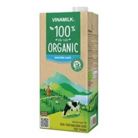 Sữa Tươi Nguyên Chất Tiệt Trùng, 100% Organic Milk (1L) - VINAMILK