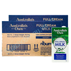 Sữa tươi nguyên kem Australia's Own Milk - Hộp 1 Lít