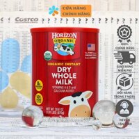 Sữa tươi nguyên kem dạng bột Horizon Organic Dry Whole Milk 870g của Mỹ