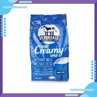 Sữa tươi nguyên kem dạng bột Devondale 1kg xanh dương