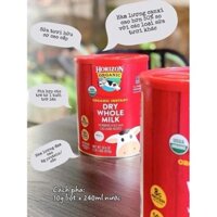 Sữa tươi nguyên kem dạng bột Horizon Organic Dry Whole Milk 870g