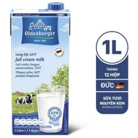 Sữa tươi nguyên kem Đức Oldenburger hộp 1 lít