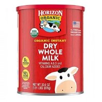 Sữa tươi nguyên kem Horizon Organic Dry Whole Milk của Mỹ hộp 870g