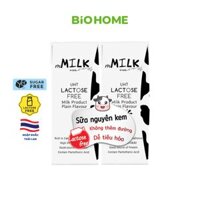 Sữa Tươi Nguyên Kem Không Lactose Mmilk 180ml – Dễ Uống, Nhẹ Bụng, Giàu Canxi, Hộp Giấy Tetrapak, Nhập Khẩu Thái Lan