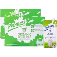 Sữa tươi nguyên kem Promess Organic thùng 6L
