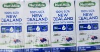 Sữa tươi nutifood 100% newzealand ít đường đường hộp 180ml