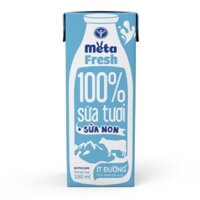 Sữa Tươi Nutricare Meta Fresh Ít Đường Sữa Tươi Tiệt Trùng Bổ 110ml-180ml(Date mới)