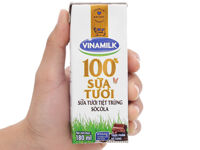 Sữa tươi socola Vinamilk 100% Sữa Tươi 180ml