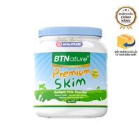 Sữa tươi tách kem dạng bột BTNature Premium - Úc - Hộp 1kg - Từ 3y