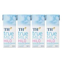 Sữa Tươi TH True Milk Hilo 180ml (lốc 4 hộp)