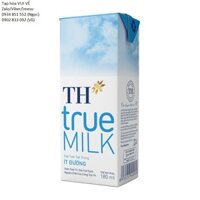 Sữa tươi TH True Milk ít đường 180ml x 48 hộp