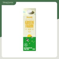 Sữa Tươi Thanh Trùng Không Đường Vinamilk Green Farm 900ml