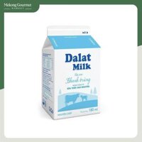 Sữa Tươi Thanh Trùng Không Đường Dalat Milk 180ml