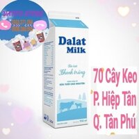 Sữa tươi thanh trùng nguyên chất Dalat Milk Dalatmilk 950ml