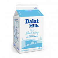 Sữa Tươi Thanh Trùng Nguyên Chất 180ml