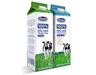 Sữa tươi thanh trùng Vinamilk 100% Không đường – Hộp 900ml