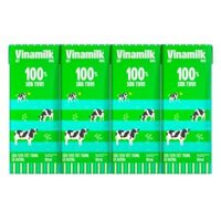 Sữa tươi tiệt trùng có đường Vinamilk 180ml - Lốc 4 hộp