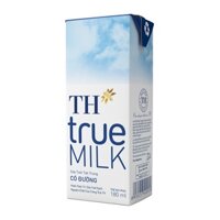 Sữa Tươi Tiệt Trùng Có Đường TH true MILK 180 ml