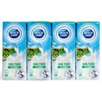 Sữa tươi tiệt trùng có đường Dutch Lady 180ml - Lốc 4 hộp