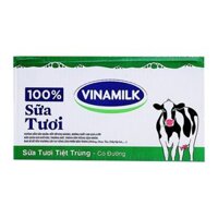 Sữa Tươi Tiệt Trùng Có Đường Vinamilk Thùng 12 Hộp x 1L