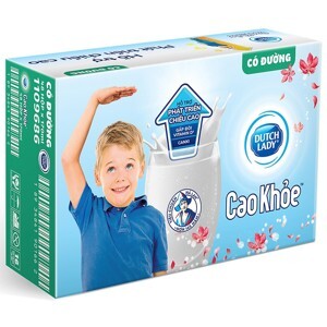 Sữa tươi tiệt trùng Cô gái Hà Lan cao khỏe có đường 170ml - thùng 48 hộp