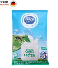 Sữa Tươi Tiệt Trùng Cô Gái Hà Lan Có Đường Bịch 220ML DEEP29 www.yeuhangduc.vn sẵn sàng cho bạn