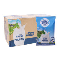 Sữa tươi tiệt trùng Dutch Lady không đường 220ml - Thùng 48 bịch