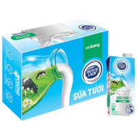 Sữa tươi tiệt trùng Dutch Lady có đường hộp 1 lít - Thùng 12 hộp