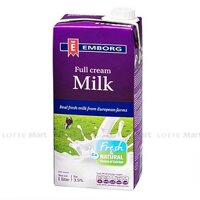 Sữa Tươi Tiệt Trùng Emborg Nguyên Kem Hộp 1L