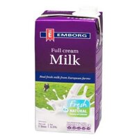 Sữa Tươi Tiệt Trùng Emborg Nguyên Kem Hộp 1L