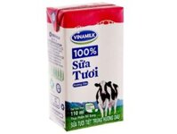 Sữa tươi tiệt trùng hương dâu Vinamilk 110ml