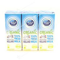 Sữa Tươi Tiệt Trùng Hữu Cơ Dutch Lady Organic, Hộp 200 mL, Lốc 3 Hộp
