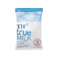 Sữa tươi tiệt trùng ít đường TH true MILK bịch 220ml