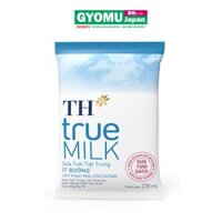 Sữa Tươi Tiệt Trùng Ít Đường TH True Milk 220ml T48