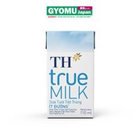 Sữa Tươi Tiệt Trùng Ít Đường TH True Milk 110ml T48